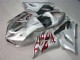 Silber Rot Flammen 05-06 Kawasaki ZX6R Motorrad Verkleidung Silber Rot Flammen 05-06 Kawasaki ZX6R Motorrad Verkleidung