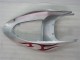Silber Rot Flammen 05-06 Kawasaki ZX6R Motorrad Verkleidung Silber Rot Flammen 05-06 Kawasaki ZX6R Motorrad Verkleidung
