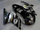 Silber Schwarz 00-02 Suzuki GSXR 1000 Motorrad Verkleidung Silber Schwarz 00-02 Suzuki GSXR 1000 Motorrad Verkleidung