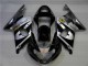 Silber Schwarz 00-02 Suzuki GSXR 1000 Motorrad Verkleidung Silber Schwarz 00-02 Suzuki GSXR 1000 Motorrad Verkleidung