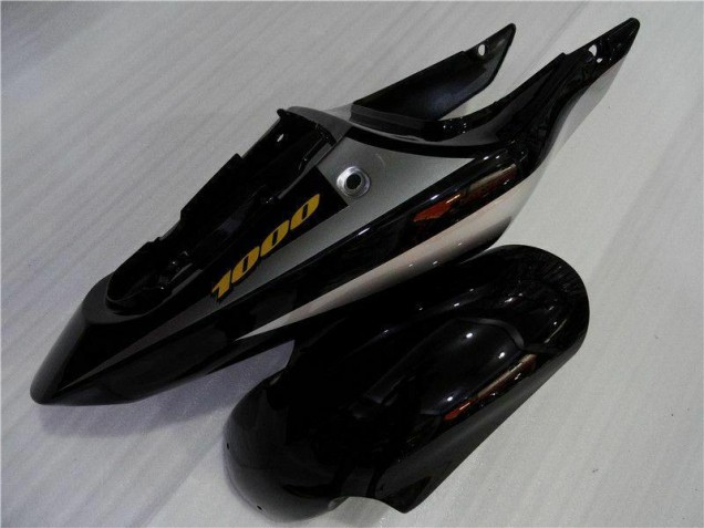 Silber Schwarz 00-02 Suzuki GSXR 1000 Motorrad Verkleidung Silber Schwarz 00-02 Suzuki GSXR 1000 Motorrad Verkleidung