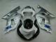 Silber Schwarz 01-03 Suzuki GSXR 600/750 Motorrad Verkleidungen Silber Schwarz 01-03 Suzuki GSXR 600/750 Motorrad Verkleidungen