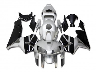 Silber Schwarz 05-06 Honda CBR600RR Motorrad Verkleidung