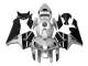 Silber Schwarz 05-06 Honda CBR600RR Motorrad Verkleidung Silber Schwarz 05-06 Honda CBR600RR Motorrad Verkleidung