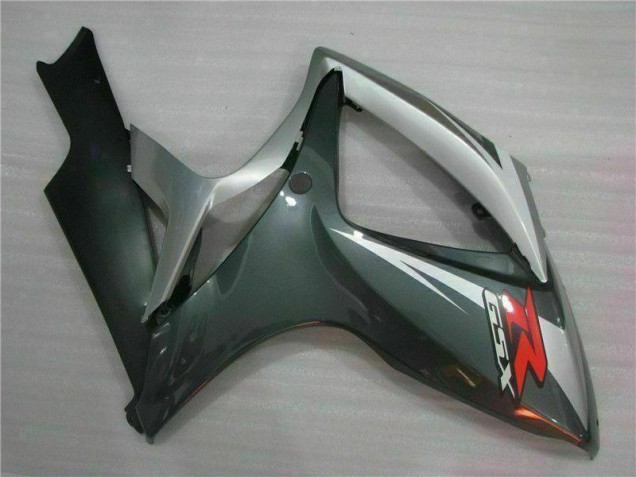 Silber Schwarz 06-07 Suzuki GSXR 600/750 Motorrad Verkleidung Silber Schwarz 06-07 Suzuki GSXR 600/750 Motorrad Verkleidung