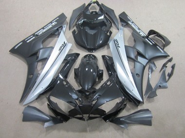 Silber Schwarz 06-07 Yamaha YZF R6 Motorrad Verkleidung