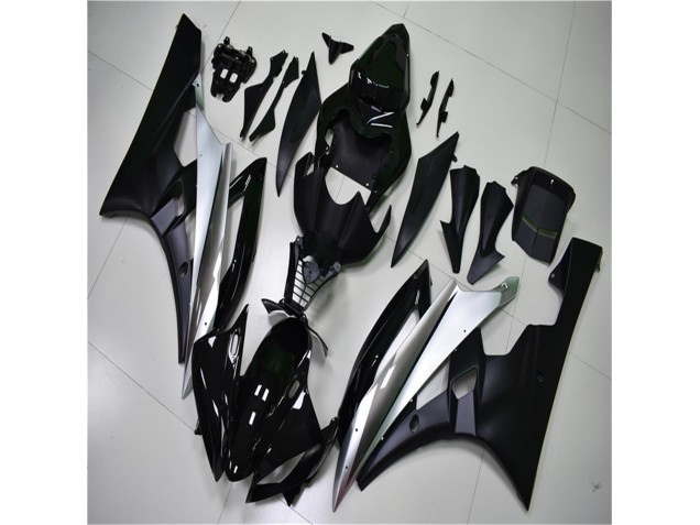 Silber Schwarz 06-07 Yamaha YZF R6 Motorrad Verkleidungen Silber Schwarz 06-07 Yamaha YZF R6 Motorrad Verkleidungen