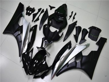 Silber Schwarz 06-07 Yamaha YZF R6 Motorrad Verkleidungen