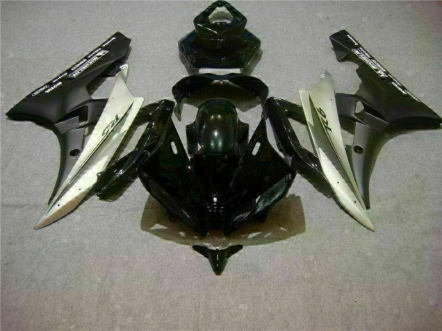 Silber Schwarz 06-07 Yamaha YZF R6 Motorrad Vollverkleidung Silber Schwarz 06-07 Yamaha YZF R6 Motorrad Vollverkleidung