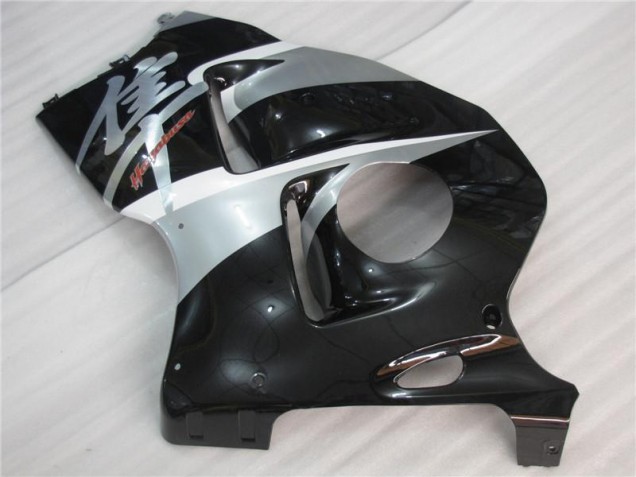 Silber Schwarz 96-07 Suzuki GSXR 1300 Hayabusa Motorrad Verkleidung Silber Schwarz 96-07 Suzuki GSXR 1300 Hayabusa Motorrad Verkleidung