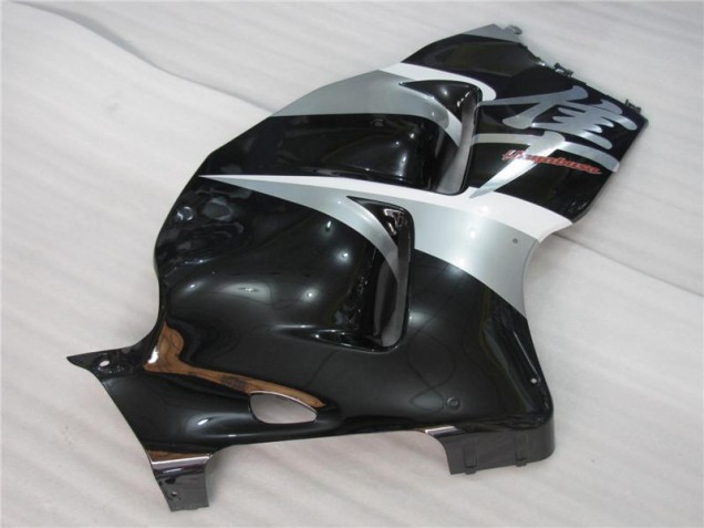 Silber Schwarz 96-07 Suzuki GSXR 1300 Hayabusa Motorrad Verkleidung Silber Schwarz 96-07 Suzuki GSXR 1300 Hayabusa Motorrad Verkleidung