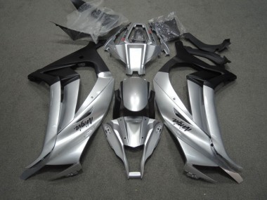 Silber Schwarz Ninja 11-15 Kawasaki ZX10R Motorrad Verkleidung