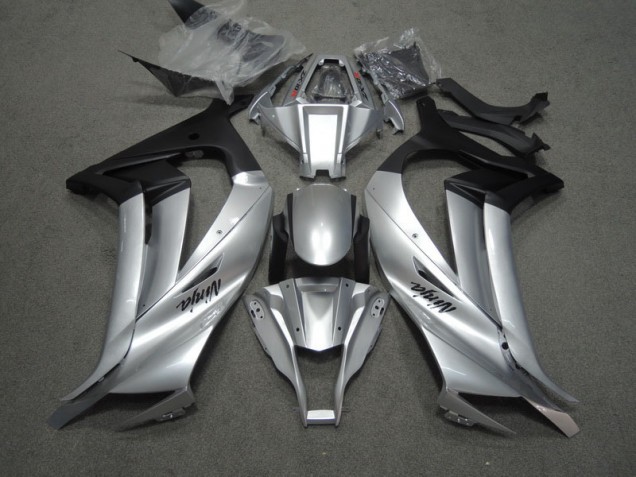 Silber Schwarz Ninja 11-15 Kawasaki ZX10R Motorrad Verkleidung Silber Schwarz Ninja 11-15 Kawasaki ZX10R Motorrad Verkleidung