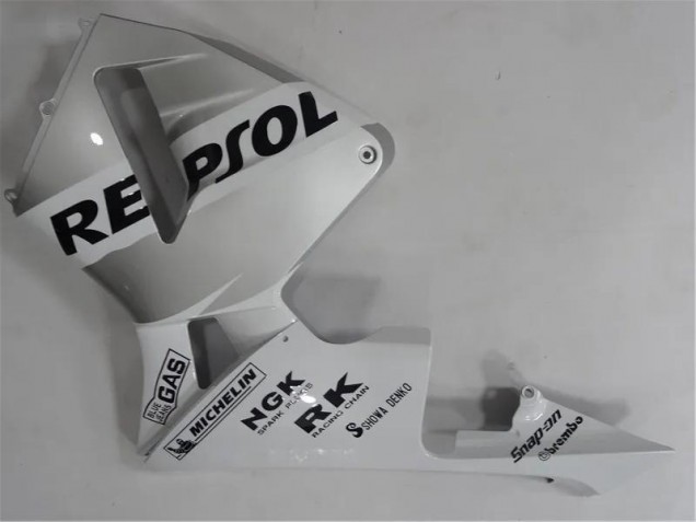 Silber Weiß Schwarz Repsol 03-04 Honda CBR600RR Motorrad Verkleidung Silber Weiß Schwarz Repsol 03-04 Honda CBR600RR Motorrad Verkleidung