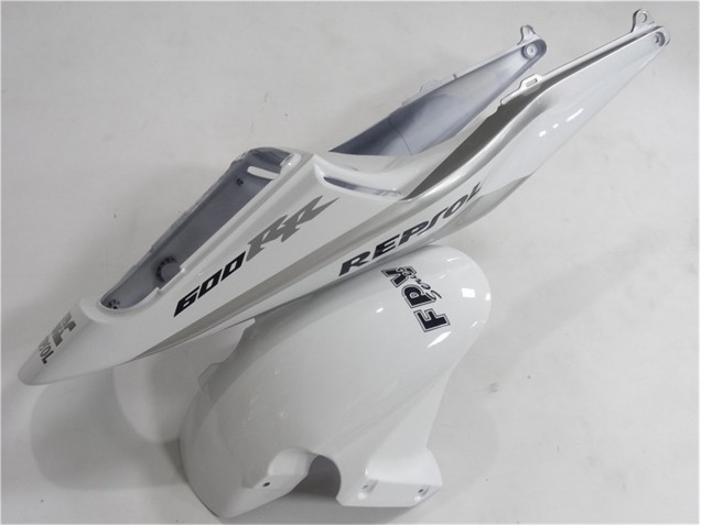 Silver Weiß Schwarz Repsol 03-04 Honda CBR600RR Motorrad Verkleidung Silver Weiß Schwarz Repsol 03-04 Honda CBR600RR Motorrad Verkleidung