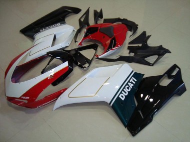 Tri Color 07-14 Ducati 848 1098 1198 Motorrad Verkleidung