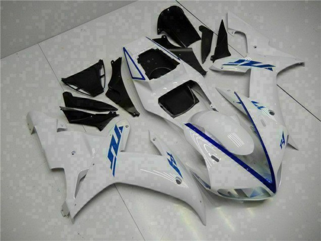 Weiß 02-03 Yamaha YZF R1 Motorrad Verkleidung & Plastik Weiß 02-03 Yamaha YZF R1 Motorrad Verkleidung & Plastik