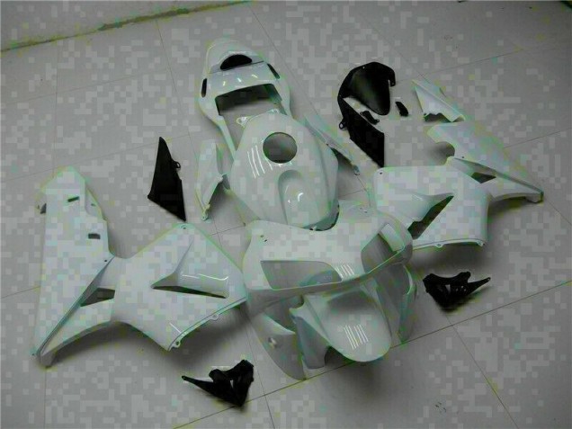 Weiß 03-04 Honda CBR600RR Motor Verkleidung Weiß 03-04 Honda CBR600RR Motor Verkleidung