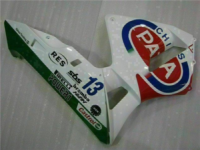 Weiß 03-04 Honda CBR600RR Motorrad Verkleidung & Plastik Weiß 03-04 Honda CBR600RR Motorrad Verkleidung & Plastik