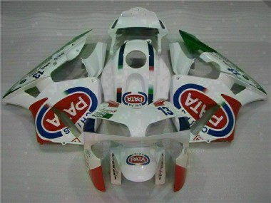 Weiß 03-04 Honda CBR600RR Motorrad Verkleidung & Plastik