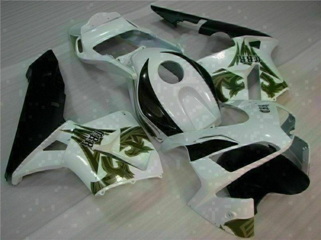 Weiß 03-04 Honda CBR600RR Motorrad Verkleidungen Weiß 03-04 Honda CBR600RR Motorrad Verkleidungen