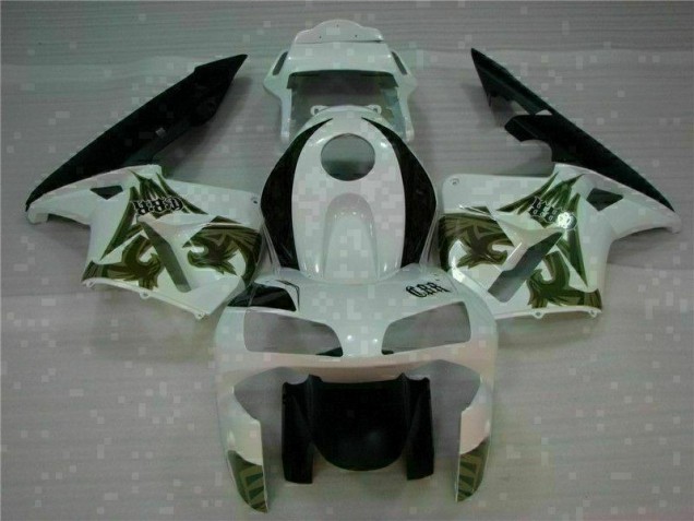 Weiß 03-04 Honda CBR600RR Motorrad Verkleidungen Weiß 03-04 Honda CBR600RR Motorrad Verkleidungen