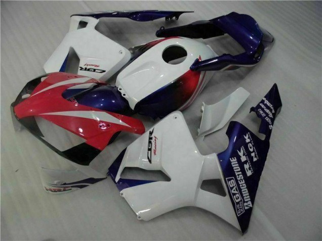 Weiß 03-04 Honda CBR600RR Motorrad Vollverkleidung Weiß 03-04 Honda CBR600RR Motorrad Vollverkleidung