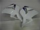 Weiß 03-04 Honda CBR600RR Motorrad Vollverkleidung Weiß 03-04 Honda CBR600RR Motorrad Vollverkleidung