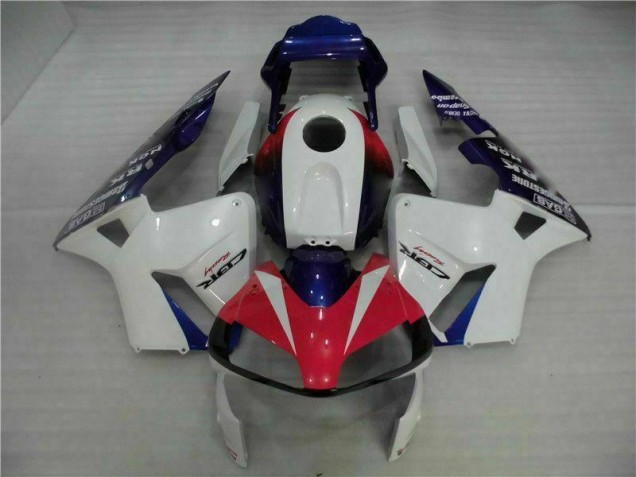 Weiß 03-04 Honda CBR600RR Motorrad Vollverkleidung Weiß 03-04 Honda CBR600RR Motorrad Vollverkleidung
