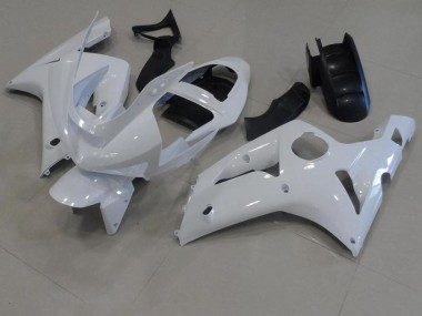 Weiß 03-04 Kawasaki ZX6R Motorrad Verkleidung