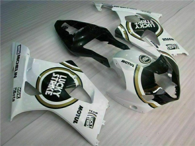 Weiß 03-04 Suzuki GSXR 1000 Motorrad Verkleidung Weiß 03-04 Suzuki GSXR 1000 Motorrad Verkleidung