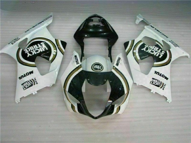 Weiß 03-04 Suzuki GSXR 1000 Motorrad Verkleidung Weiß 03-04 Suzuki GSXR 1000 Motorrad Verkleidung