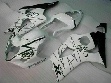 Weiß 03-04 Suzuki GSXR 1000 Motorrad Verkleidung & Plastik