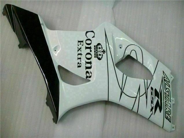 Weiß 03-04 Suzuki GSXR 1000 Motorrad Vollverkleidung Weiß 03-04 Suzuki GSXR 1000 Motorrad Vollverkleidung