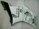 Weiß 03-04 Suzuki GSXR 1000 Motorrad Vollverkleidung Weiß 03-04 Suzuki GSXR 1000 Motorrad Vollverkleidung