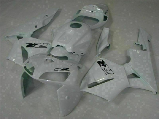 Weiß 05-06 Honda CBR600RR Motorrad Verkleidung & Plastik Weiß 05-06 Honda CBR600RR Motorrad Verkleidung & Plastik