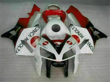 Weiß 05-06 Honda CBR600RR Motorrad Verkleidungen