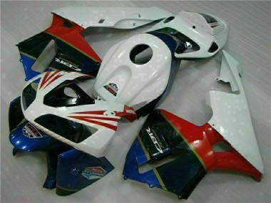 Weiß 05-06 Honda CBR600RR Motorrad Vollverkleidung