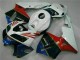 Weiß 05-06 Honda CBR600RR Motorrad Vollverkleidung