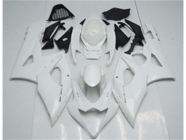 Weiß 05-06 Suzuki GSXR 1000 Motorrad Verkleidung & Plastik
