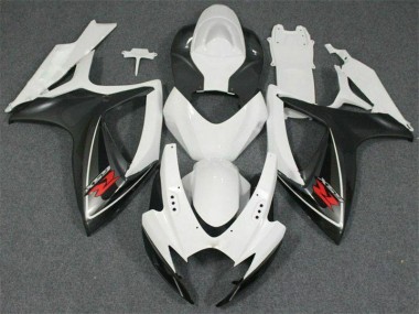 Weiß 06-07 Suzuki GSXR 600/750 Motorrad Verkleidung