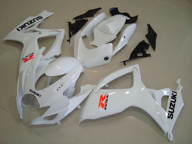 Weiß 06-07 Suzuki GSXR 750 Motorrad Verkleidung Weiß 06-07 Suzuki GSXR 750 Motorrad Verkleidung