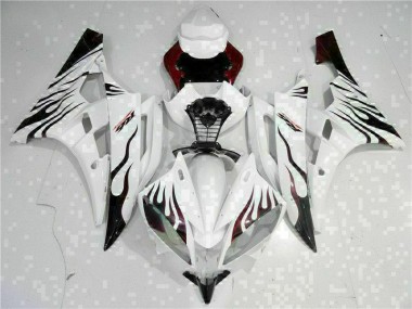 Weiß 06-07 Yamaha YZF R6 Motorrad Verkleidung