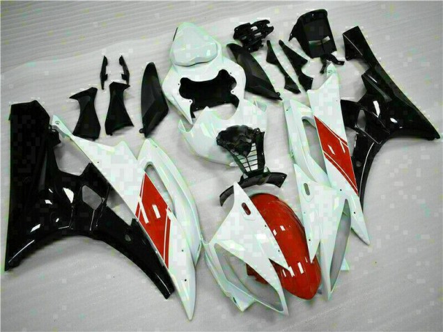 Weiß 06-07 Yamaha YZF R6 Motorrad Verkleidungen Weiß 06-07 Yamaha YZF R6 Motorrad Verkleidungen