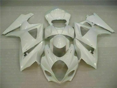 Weiß 07-08 Suzuki GSXR 1000 Motorrad Verkleidung