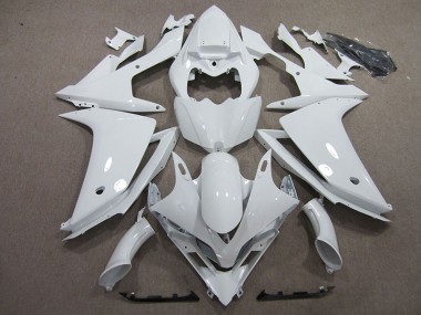 Weiß 07-08 Yamaha YZF R1 Motorrad Vollverkleidung & Plastik
