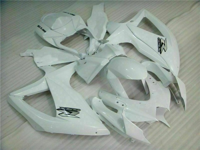 Weiß 08-10 Suzuki GSXR 600/750 Motorrad Verkleidung