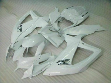 Weiß 08-10 Suzuki GSXR 600/750 Motorrad Verkleidung
