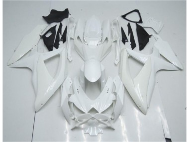 Weiß 08-10 Suzuki GSXR 600/750 Motorrad Verkleidungen