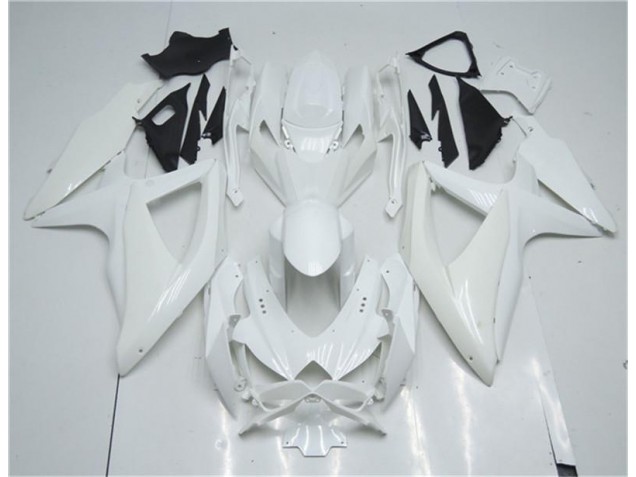 Weiß 08-10 Suzuki GSXR 600/750 Motorrad Verkleidungen Weiß 08-10 Suzuki GSXR 600/750 Motorrad Verkleidungen